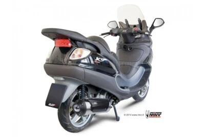 Scarico Completo MIVV Urban Acciaio inox per Piaggio X9 200 2005 > 2007 - Immagine 1 di 2
