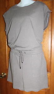 Pantalones Cortos Clásicos Para Mujer Banana Republic Tejidos Mameluco en Taupe Talla L-Alto 4.5" Ins - Imagen 1 de 8