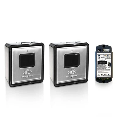 Interruptor inalámbrico de onda a apertura compatible con Olide-512 para abridor automático de puertas Foto 1 de 4