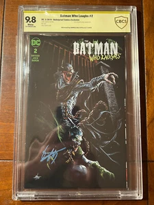 BATMAN WHO LAUGHS #2 3/19 CBCS 9.8 BULLETPROOF COMICS EXCLUSIVE SS DELL OTTO - Picture 1 of 4