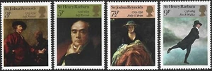 1973 Sg 931/934 British Paintings (3rd series) MNH - Bild 1 von 2