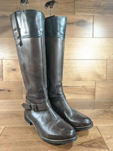 1883 by Wolverine "Shannon" braune Damen-Lederreitstiefel Größe 8 - Bild 1 von 12