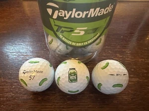 TaylorMade TP5 Pix 'Pickle' Limited Edition Golf Balls x 3 BRAND NEW - Picture 1 of 5