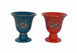 2 items Pythagoras cups of justice Tantalus cup Dionysos feast God of winemaking - Picture 1 of 4