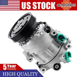 A/C AC Compressor w/ Clutch for Hyundai Sonata Santa Fe Azera Kia Sorento Optima - Picture 1 of 14