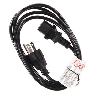 Heavy Duty Universal 3-Pin/6FT Durable AC Power Cord - Compatible with most TVs/ - Picture 1 of 3