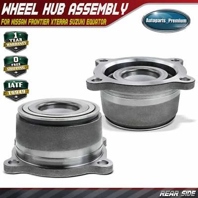 Conjunto de buje de cojinete de rueda trasera para Nissan Frontier 05-19 Xterra Suzuki Equator Foto 1 de 4