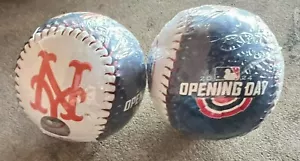 NY METS OPENING DAY BALL 2024 CITI FIELD RAWLINGS BASEBALL MLB MILWAUKEE BREWERS - Foto 1 di 6