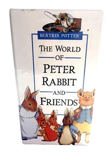 Beatrix Potter The World of Peter Rabbit & Friends Lot of 3 Vintage 1993 VHS Set - Picture 1 of 9