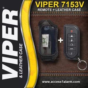 Control remoto de 1 vía Viper 7153V con estuche de cuero de alta calidad para Viper 5204V - Imagen 1 de 3