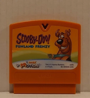 VTech Vmotion VSmile learning system Scooby Doo Funland game tested &works well - Image 1 of 2