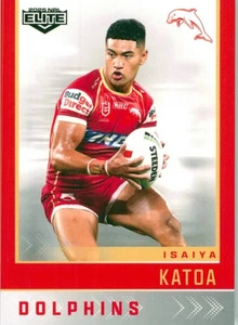 2025 Dolphins NRL TLA Elite Card - Isaiya Katoa - Picture 1 of 3