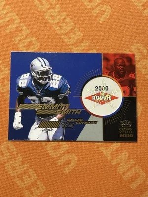 2000 Pacific Crown Royale - In the Pocket Emmitt Smith #3 Ron Dayne RC Mini - Image 1 of 4