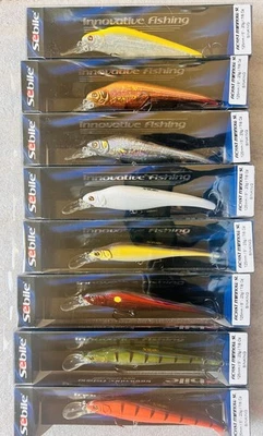 (8) SEBILE Acast Minnow 125 SL Sinking  Lure - NIB - Image 1 of 2
