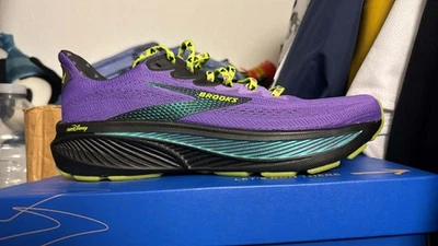 Brooks Ghost 17 Run Disney Halloween Purple /Black Men’s  Size 10.5  *RARE* NIB - Image 1 of 4