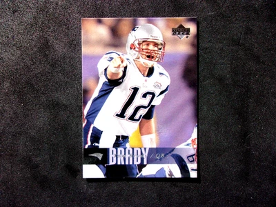 2006 UPPER DECK #113 TOM BRADY EM ESTADO QUASE PERFEITO+++PATRIOTAS - Imagem 1 de 2