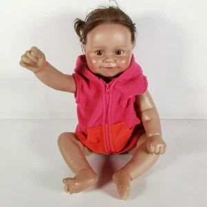 Vintage Reborn Typ Puppe Spooky Freaky Creepy Ugly Realistic Prop - Bild 1 von 15