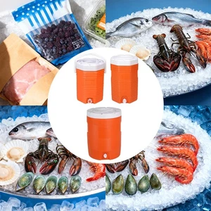 Sports Cooler Water Jug Hot Cold Use Camping Insulated Beverage Dispenser - Picture 1 of 15