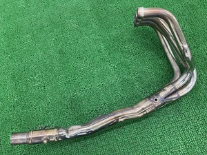 Used Kawasaki ZRX1200 DAEG exhaust pipe muffler M127. Genuine Kawasaki ZR120... - Picture 1 of 6