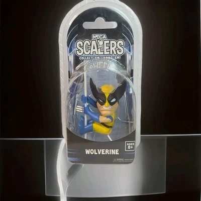 Mini figura con soporte de cable Neca Scalers Wolverine Foto 1 de 4
