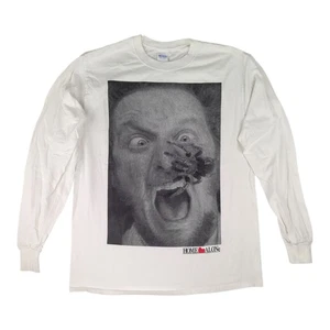 Rare Home Alone Movie Long Sleeve T-Shirt | Marv Face w/Tarantula | Adult M - Picture 1 of 10