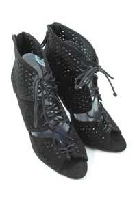 ZARA BASIC Sandalias de tacón alto Mujeres Sandalias de tacón Talla EU 40 negro - Imagen 1 de 5