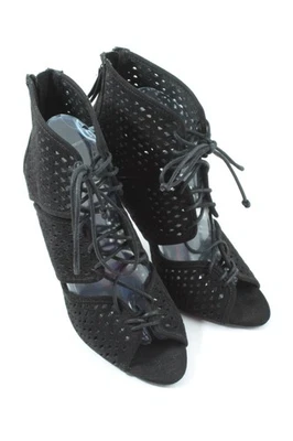 ZARA BASIC Sandalias de tacón alto Mujeres Sandalias de tacón Talla EU 40 negro - Imagen 1 de 4