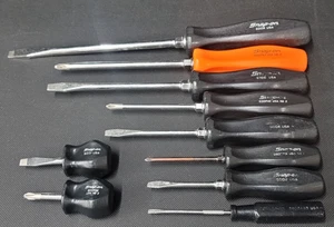 Juego de destornilladores a presión de 10 piezas cabeza plana/Phillips - Imagen 1 de 17