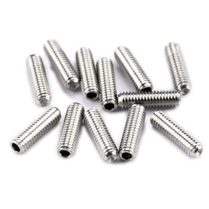 Musiclily Pro 12Pcs M3x10mm Stainless Steel Guitar Bridge Saddle Height Screws - Picture 1 of 4