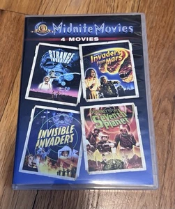 MGM Midnight Movies DVD Strange Invaders, Invisible Invaders, From Mars, Journey - Picture 1 of 4