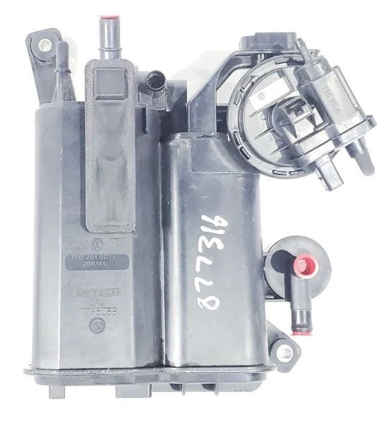 2016 保时捷 Cayenne 原始设备制造商燃油蒸汽罐 3.6L V6 非涡轮 7P0201801L — 第 1/4 张图片