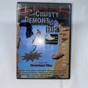 Crusty Demons Of Dirt dvd - Thor Motocross - Rare Dirt Bike - Special Edition - Imagen 1 de 5