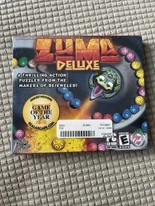 Zuma Deluxe (PC Game, 2004) - Pop Cap Mumbo Jumbo - Sealed! - Picture 1 of 4