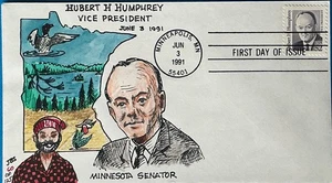 JBS 2189 Vice President Hubert H. Humphrey Minneapolis MN  - Picture 1 of 1