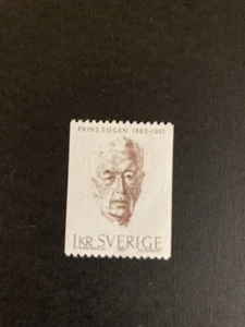 Sello Suecia MLH 1965 Príncipe Eugenio #539 - Imagen 1 de 2