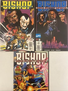 BISHOP XAVIER SECURITY ENFORCER. NUMMERN 1-3. (3 ISSUE FULL SET LOT) - Bild 1 von 16