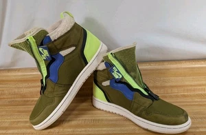 Nike Damengröße 8,5 Air Jordan 1 Retro hoher Reißverschluss Schuhe AV3723-300 - Bild 1 von 16