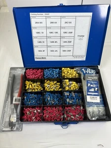 Kit de terminales Thomas & Betts STA-KON STAKIT con herramienta de crimpado y marcadores WT112M - Imagen 1 de 11