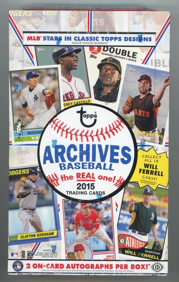 2015 Topps Archives Baseball Sealed Hobby Box - Image 1 of 2