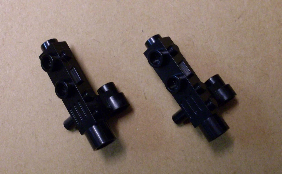 Lego 2 Weltraum Space Gun Kameras Fernrohre Blaster Pistolen schwarz Zubehör - Bild 1 von 1