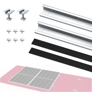 NuaSol Photovoltaik Solarpanel Halterung Trapezblechdach Befestigung - Bild 1 von 15