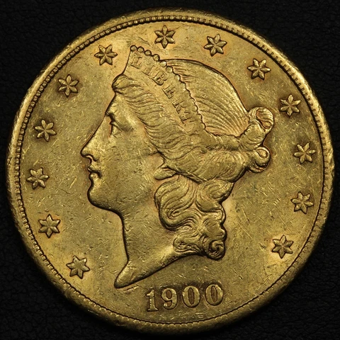 1900 S $20 Twenty Dollar Liberty Head Gold Double Eagle Cover