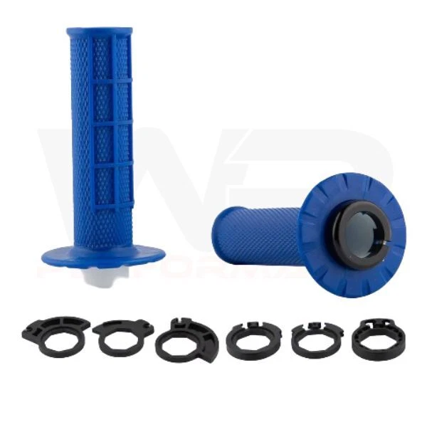 Empuñaduras azul bloqueo en leva para Yamaha YZ400F YZ450F 1998-2013 Foto 1 de 1