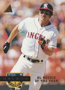 1994 Pinnacle - Tim Salmon - AL Rookie Of The Year