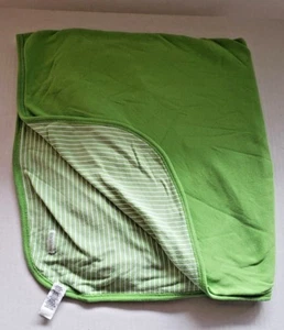 The Childrens Place Green Blanket Stripe Reversible Boy Girl Lovey Security Duck - Picture 1 of 2