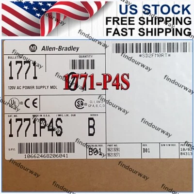1 PC AB 1771-P4S /B PLC 5 Power Supply Module NEW NEW PLC 1771 P4S - Image 1 of 4