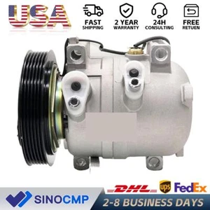 6PK 12V Air Conditioning Compressor for Nissan Almera Sunny 59510-31700 NEW DHL - Picture 1 of 3