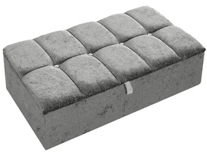 Cubo de tela de oruga grande de 40" caja otomana, caja de almacenamiento, caja de manta, todos los colores - Imagen 1 de 9