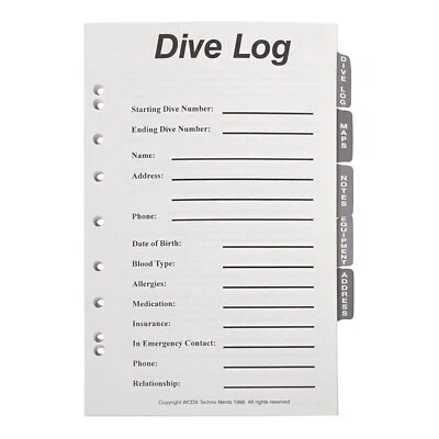 Trident Log Book Refill Pages - Image 1 of 2