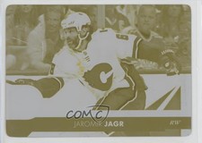 2017-18 Upper Deck Printing Plate Yellow 1/1 Jaromir Jagr #276 l4n